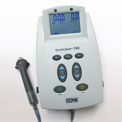 Sonicator 740T, Sonic*Tool, and special 5 cm² 1/3 MHz applicator  #4