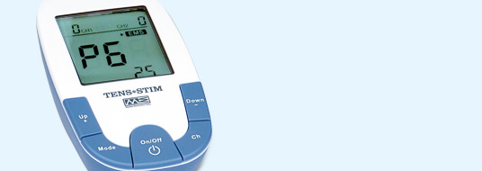 TENS unit for muscle stimulation