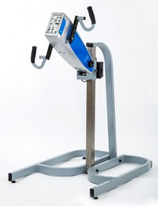 APT Plus Hi-Lo, angled hand pieces, standing